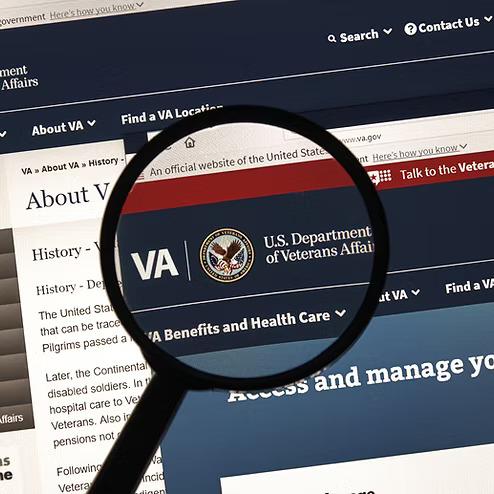 Veterans First website image